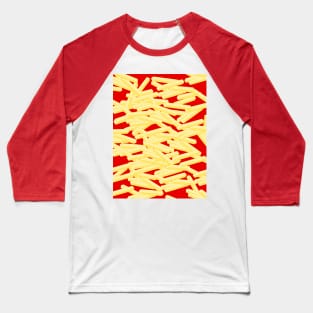 FRENCH Fries With Ketchup Baseball T-Shirt